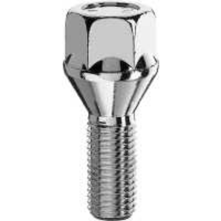 Imagine Z609035 Kit montaj otel M12x1.5x26 Surub L 26 | Hex 19 | 20buc Conic