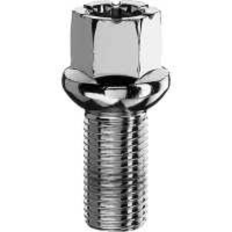 Imagine Z609021 Kit montaj otel M14x1.5x27 Surub L 27mm | Hex 17 | 20buc Sferic
