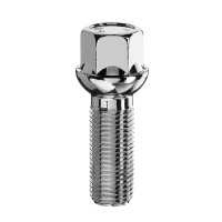 Imagine Z609005 Kit montaj otel M14x1.5x34 Surub L 34mm | Hex 17 | 20 buc Sferic
