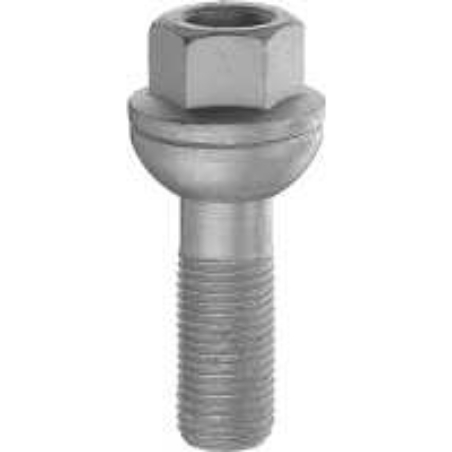 Imagine Z609010 Kit montaj otel M14x1.5x34 Surub L 34mm | Hex 19 | 20buc Sferic