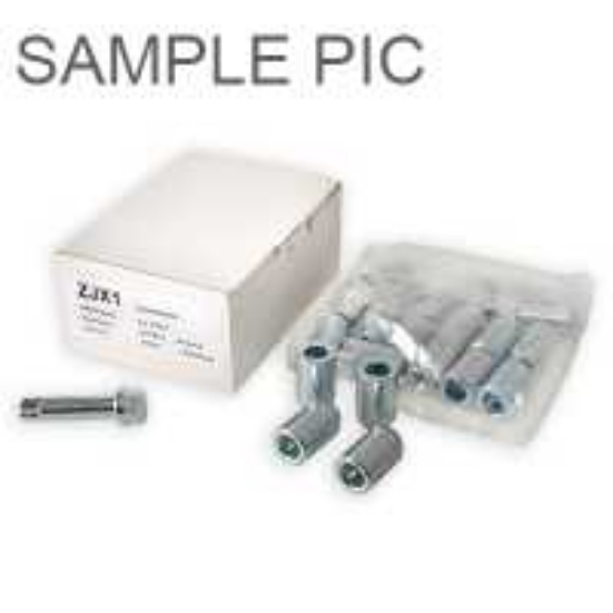 Imagine ZJX7 Kit montaj aliaj M14x1.5 Piulita Hex 21 | 20buc Conic Fara inel