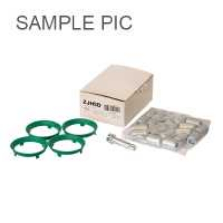 Imagine ZJT4D Kit montaj aliaj M12x1.5 Piulita Hex 21 | 20buc Conic Inel Int 60.1/Ext 71.6