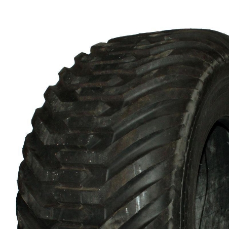 Imagine 400/55-17.5 TRELLEBORG T404 131A8 TT ON WHEEL 11.75X17.5 8-HLS ET+180 SILVER FOAMED