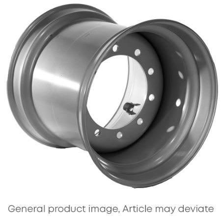 Imagine Jante camion Jantsa14.00x22.5 WHEEL JANTSA (140281) RAL 9006 SILVER 281-335-10 A3 ET-50